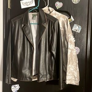 Mountain Lake Leather Jacket.